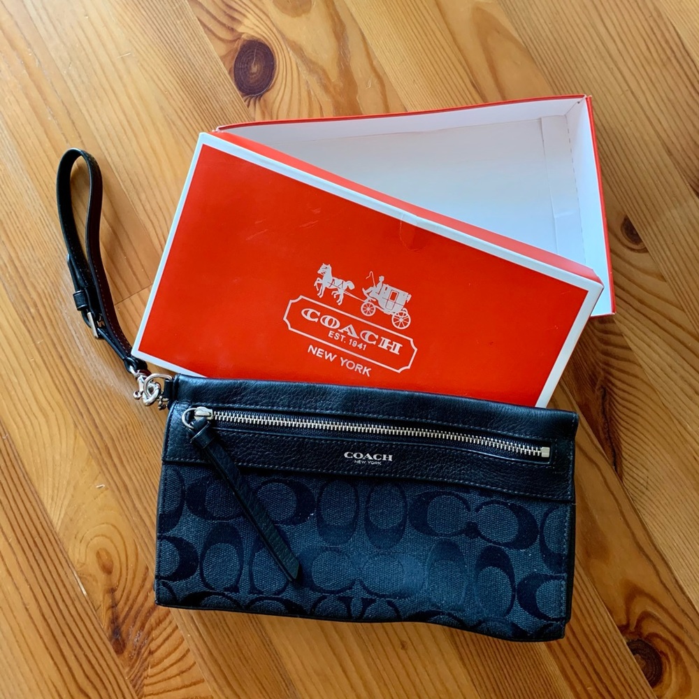 COACH wristlet bag
